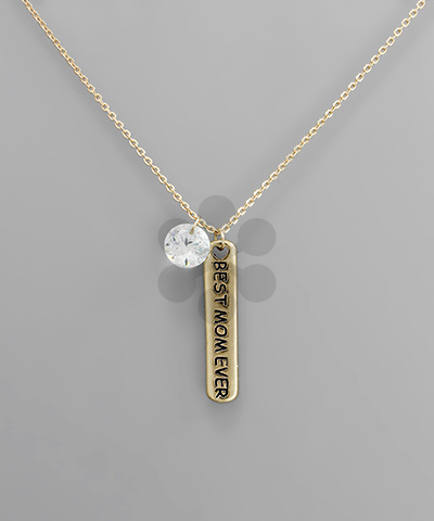 best mom ever necklace