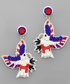  Eagle Beaded Earrings
