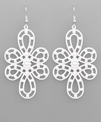  Color Coated Geometric Earrings