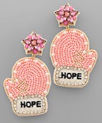  HOPE Boxing Glove Earrings