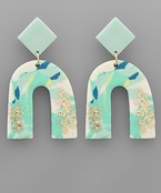  Clay Marvel Arch Earrings