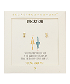  Mini Arrow Stud Earrings