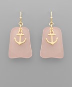  Anchor Dangle Earrings