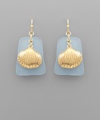  Shell Dangle Earrings