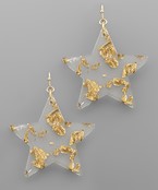  Star Dangle Earrings