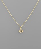  Anchor Shell Necklace