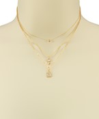  Lock & Key 3 Layer Choker