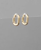  18mm Oval Huggie