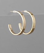  30mm Flat Hoops