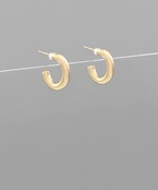  15mm Gold Dipped Hoops
