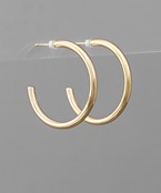  30mm Gold Dipped Hoops