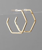  30mm Hexagon Hoops