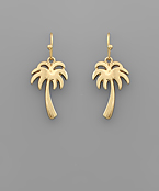  Palm Tree Charm Earrings