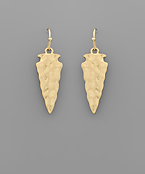  Arrowhead Drop Earrings