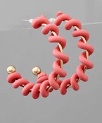 Clay Wrapped Hoops