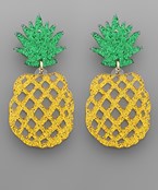  Acrylic Pineapple Earrings