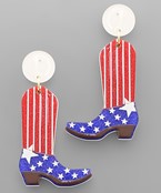  American Boots Earrings