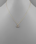  Glass Clover Necklace