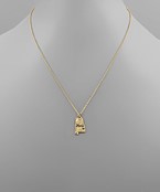  HOME State Map Necklace