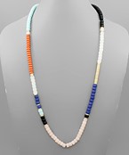  Multi Color Bead Necklace