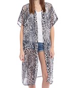  Leopard & Cheetah Print Kimono