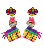  Sombrero Pinata Earrings 