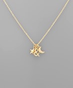  Star & Moon Choker