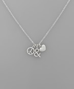  Heart & Peace Choker
