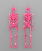  Skeleton Filigree Earrings