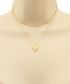  Sunburst 2 Layer Choker