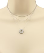  Crystal Beaded Circle Choker