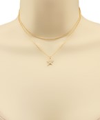  2 Layer Star Chain Choker