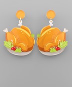  Thanksgiving Turkey Acrylic Earrings