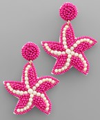  Starfish Seed Bead Earrings