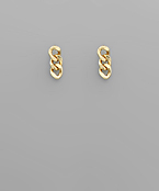  Brass Chain Earrings