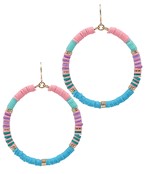  Heishi Bead Earrings