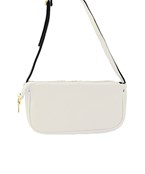  Solid Color Leather Bag