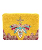  Dragonfly Pattern Beaded Clutch
