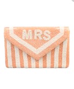  Stripe MRS Envelope Clutch