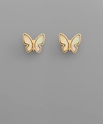 Shell Butterfly Earrings