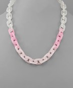  Acrylic Link Chain Necklace