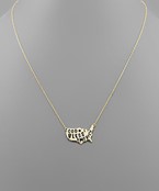  GOD BLESS AMERICA Necklace