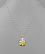  Dry Flower Daisy Necklace