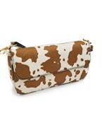  Cow Print Crossbody Bag