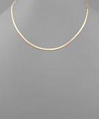  Snake Chain Gold Dipped Necklace