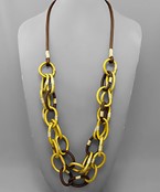  Double String Linked Necklace