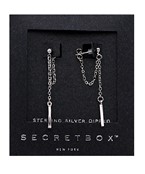  Chain Link Bar Drop Earrings