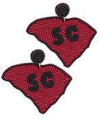  South Carolina Map Earrings