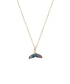  Whale Tail Abalone Necklace