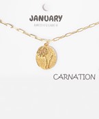 Birth Month Flower Necklace